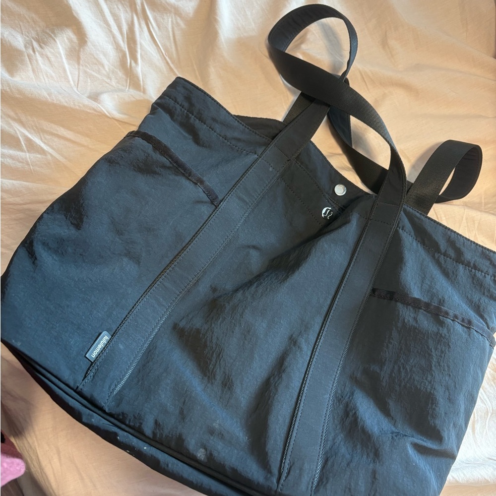 lululemon athletica Black Duffel Bag